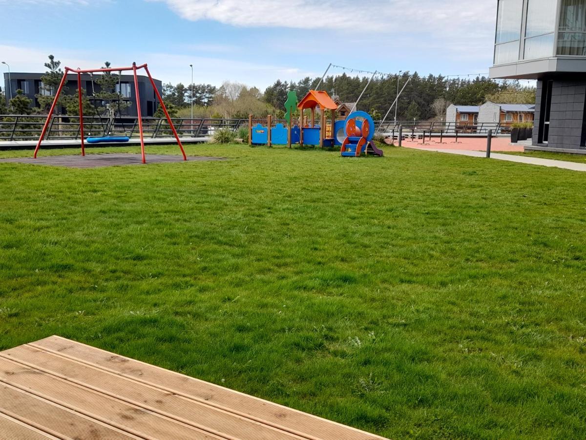 Simsim Apartamentai Šventoji Exterior foto