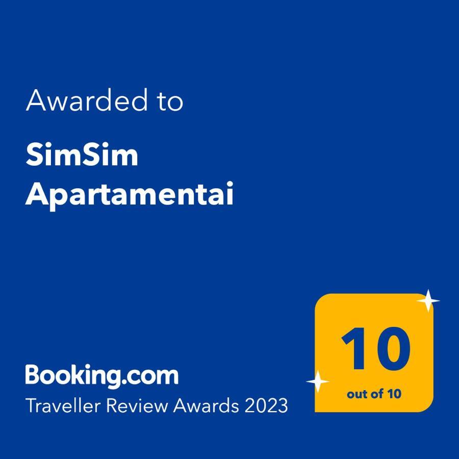 Simsim Apartamentai Šventoji Exterior foto